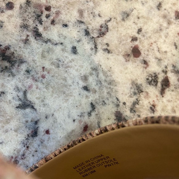 Michael Kors snakeskin ankle strap sandals - Picture 6 of 8